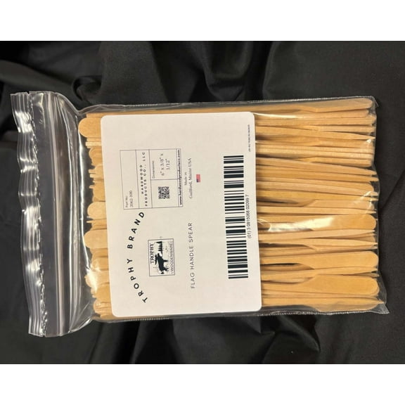 Trophy Brand Wooden Skewer Spear with Handle