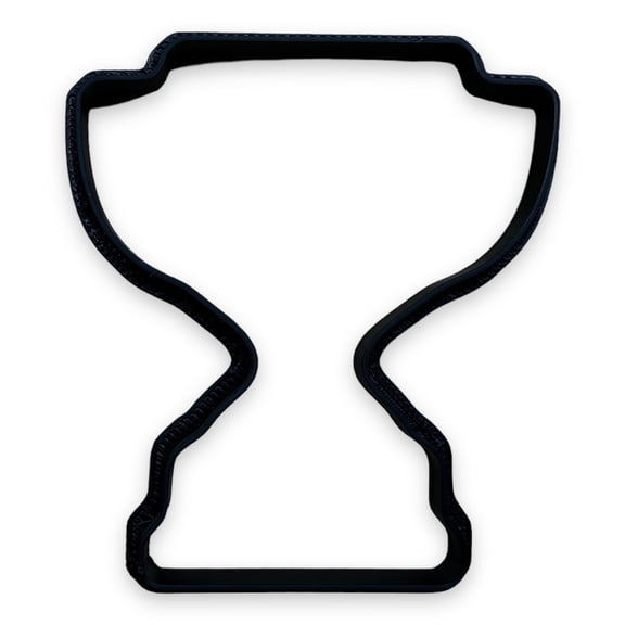 Trophy Cookie Cutter with Easy Push Design