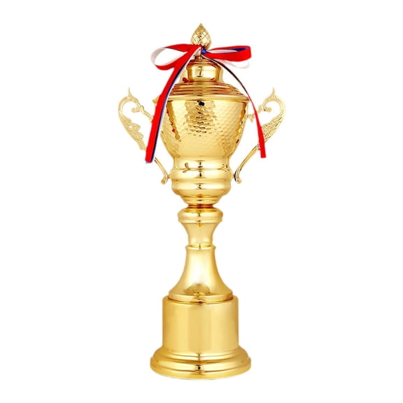 Trophy Cup Award Metal Construction 42cm for Sports Competitions Graduation Party School