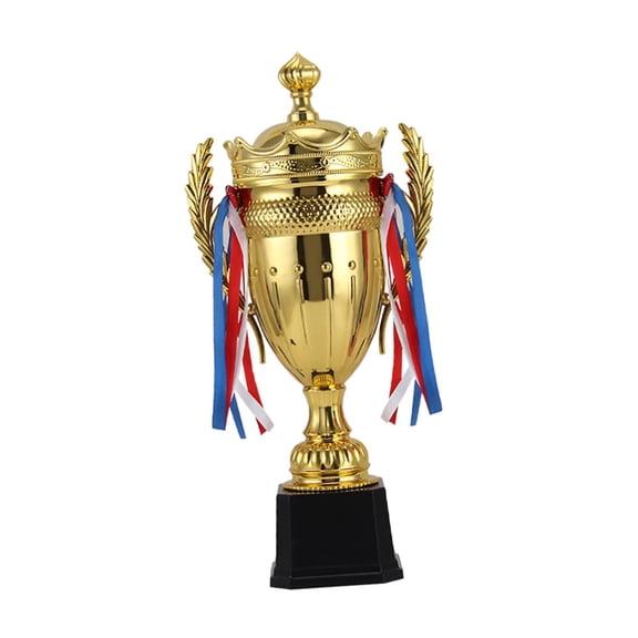 Trophy Cup Competition Winning Prize Metal Plastic Build for Children Adults Sports Parties Office Decor