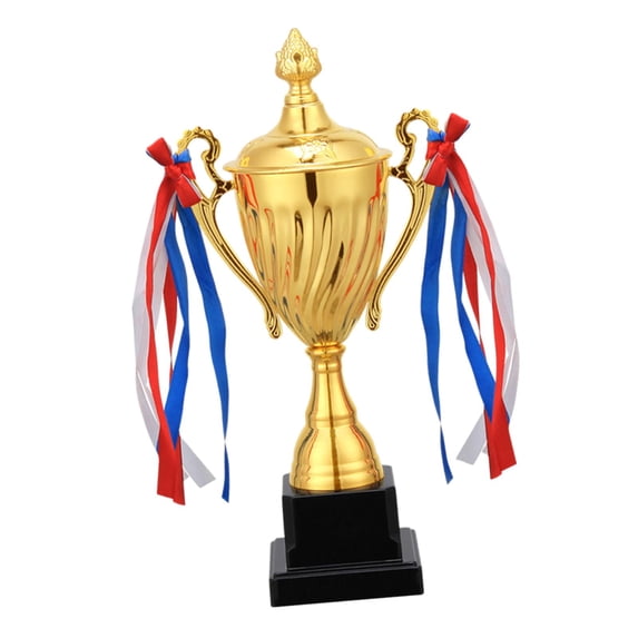 Trophy Cup, Gold Trophy First Place Reward Prize for Winner Widely Used in Competition, Recognition, Sports Tournament and Graduation Parties 32.5cm