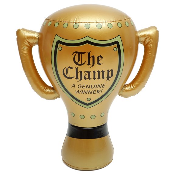 UKCOCO Trophy Inflatable Award Trophy Inflatable Golden PVC Game Prop Sports Meeting 1Set