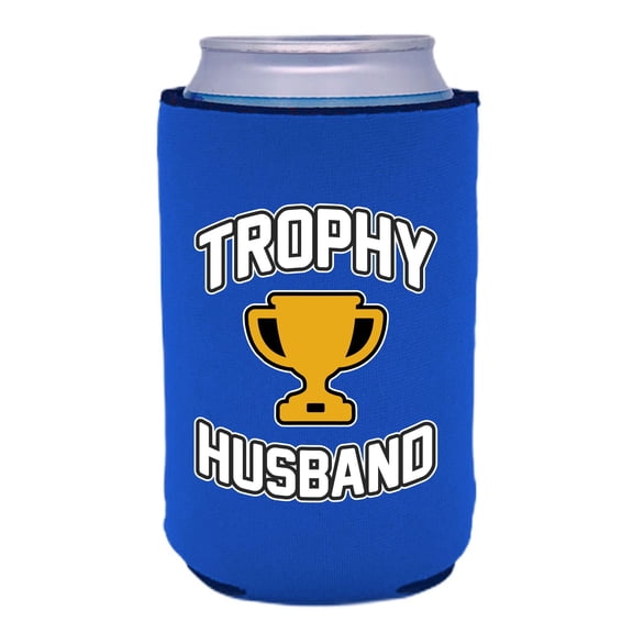 Trophy Husband Can Coolie (Royal Blue)