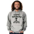 thumbnail image 1 of Trophy Husband Like Yours Only Better Men's Big & Tall Graphic Hoodie Brisco Brands 5X, 1 of 5