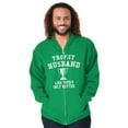 thumbnail image 1 of Trophy Husband Like Yours Only Better Zip Hoodie Sweatshirt Men Brisco Brands S, 1 of 6