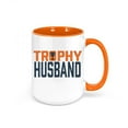 thumbnail image 1 of Trophy Husband Mug, Gift For Him, Husband Coffee Cup, Father's Day Gift, Trophy Husband, Hubby Mug, Sublimated Design, Gift For Husband, ORANGE, 1 of 1