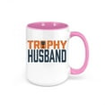 thumbnail image 1 of Trophy Husband Mug, Gift For Him, Husband Coffee Cup, Father's Day Gift, Trophy Husband, Hubby Mug, Sublimated Design, Gift For Husband, PINK, 1 of 1
