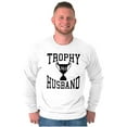thumbnail image 1 of Trophy Husband No. 1 Hubby Award Men's Long Sleeve Tee T Shirt Brisco Brands S, 1 of 6