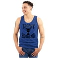 thumbnail image 1 of Trophy Husband No. 1 Hubby Award Mens Big & Tall Graphic Tank Top Brisco Brands 3X, 1 of 5