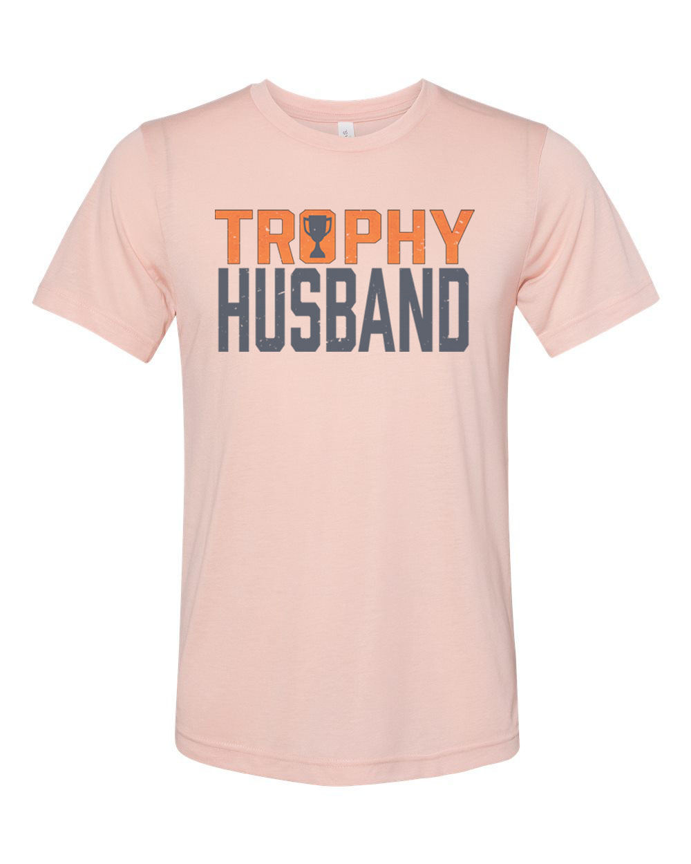 Trophy Husband Shirt, Gift For Him, Hubby Shirt, Trophy Husband, Father's Day Gift, Gift For Husband, Funny Husband Shirt, Husband Gift, Peach, 2XL - image 1 of 1