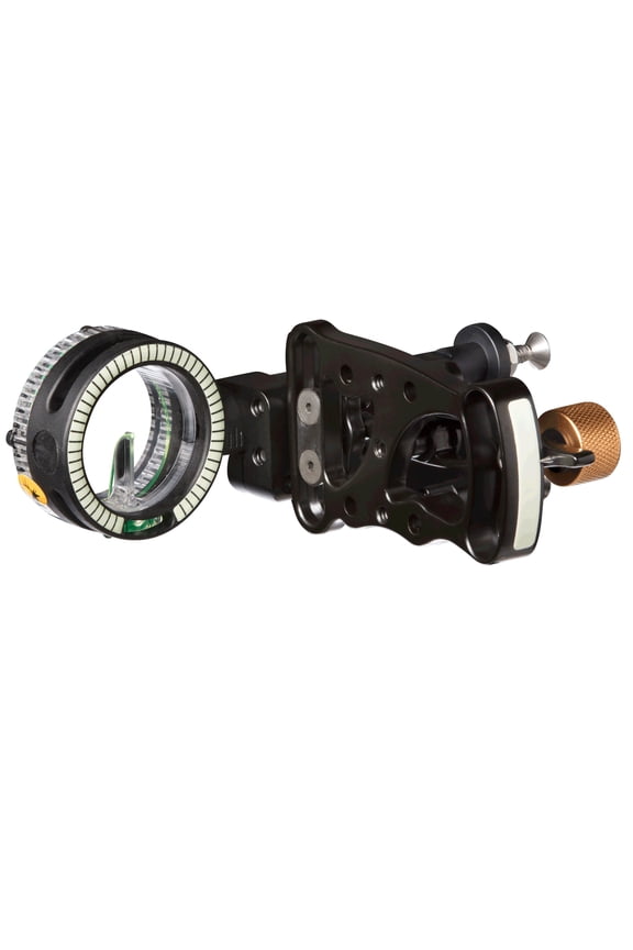 Drive Slider Sight with Adjustable Indicator Pin, Nylon Bushings for Smooth, Quiet Movement, Precision Installed Bubble Level and Ultra-bright Vertical Fiber Optic Pin