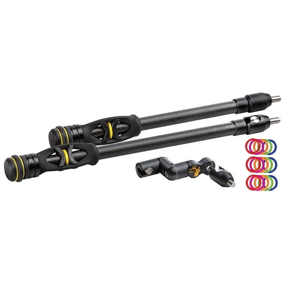 Trophy Ridge Hitman Stabilizer Kit Includes one 10" and one 12" Stabilizer