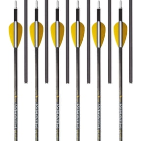 Trophy Ridge Wrath 340 Spine Fletched Carbon Arrows