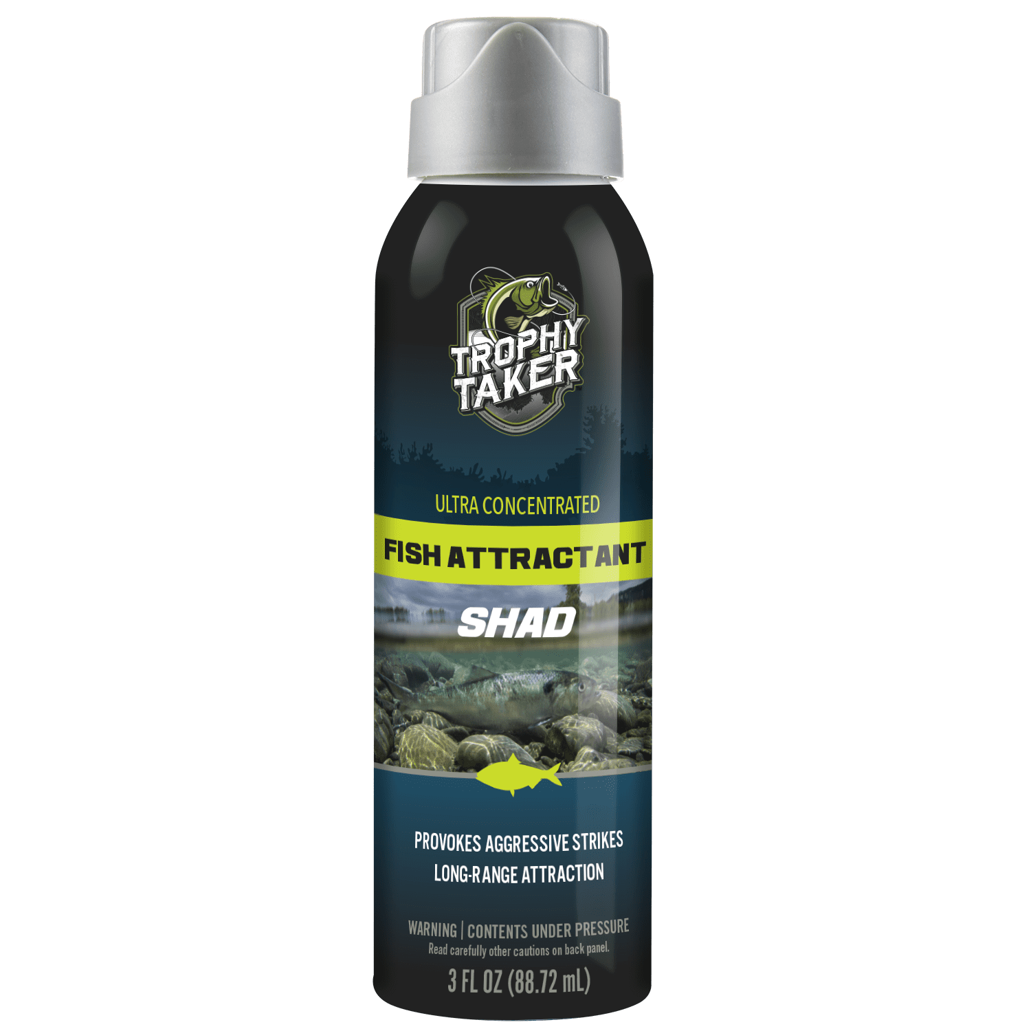 Trophy Taker Fish Attractant Spray Shad 3 oz. Fishing Lure Spray
