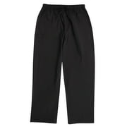 Tropi Men's Scrub Pants Uniforms for Men (Black, Small)