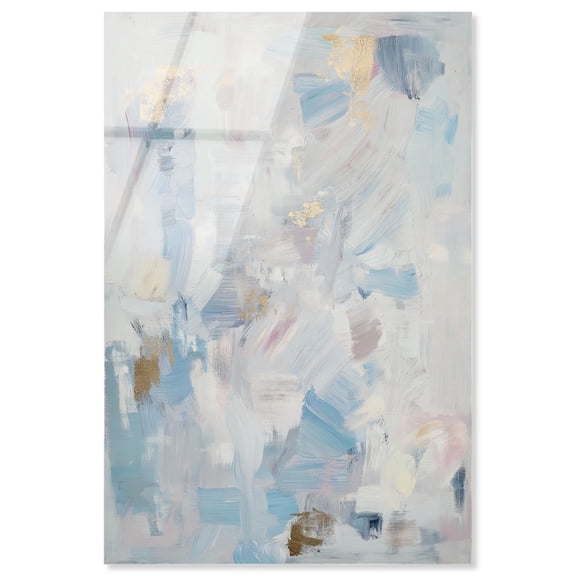 Tropic Ice Acrylic Print Calming Blue Wall Art by Art Remedy, Ready to Hang, 10 x 15