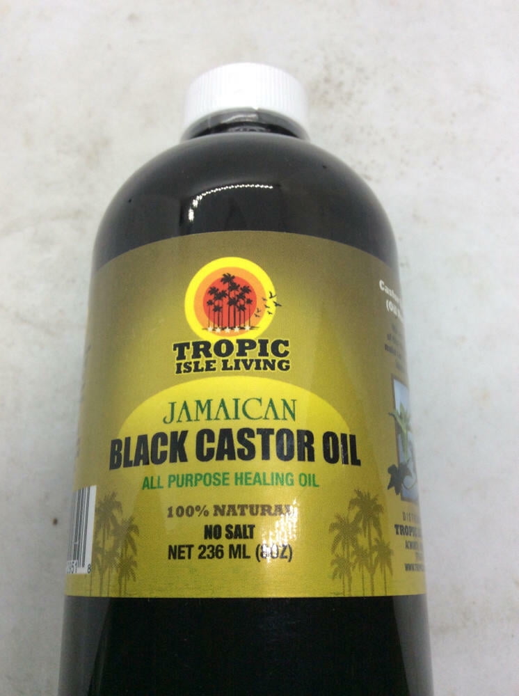 Tropic Isle Living, 100% Natural Jamaican Black Castor Oil, 8oz