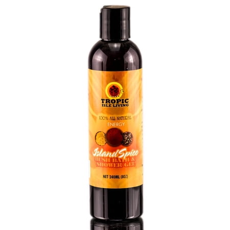 Tropic Isle Living Island Spice Bush Bath & Shower Gel (Size : 8 oz)