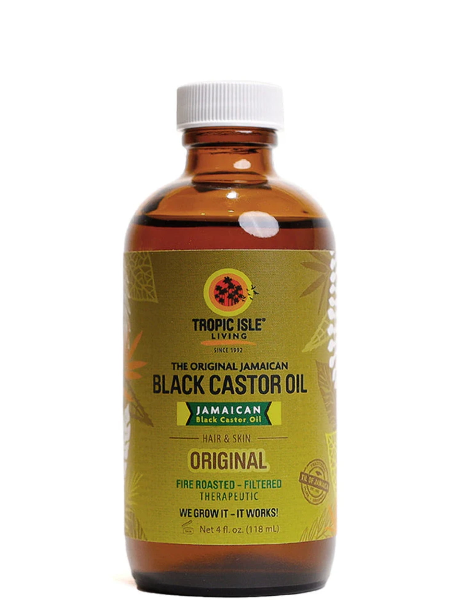 Tropic Isle Living Jamaican Black Castor Oil 4 oz.