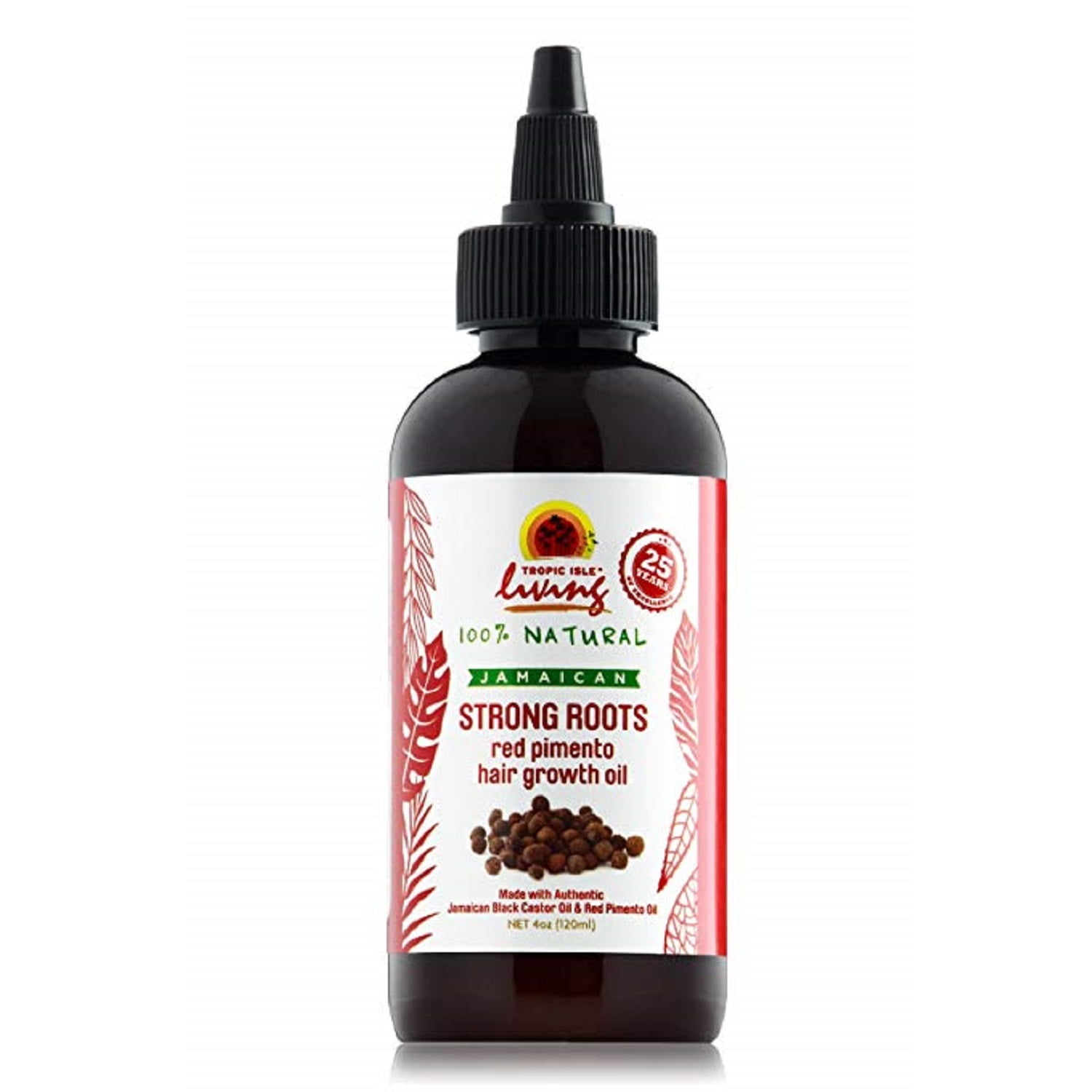 Tropic Isle Living Jamaican Strong Roots Red Pimento Hair Growth Oil 4