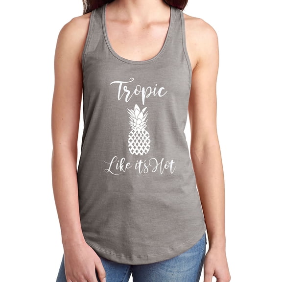 Tropic Like It's Hot Racerback Tank