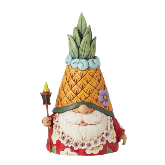 Tropic Like It's Hot - Tropical Pineapple Gnome Figurine