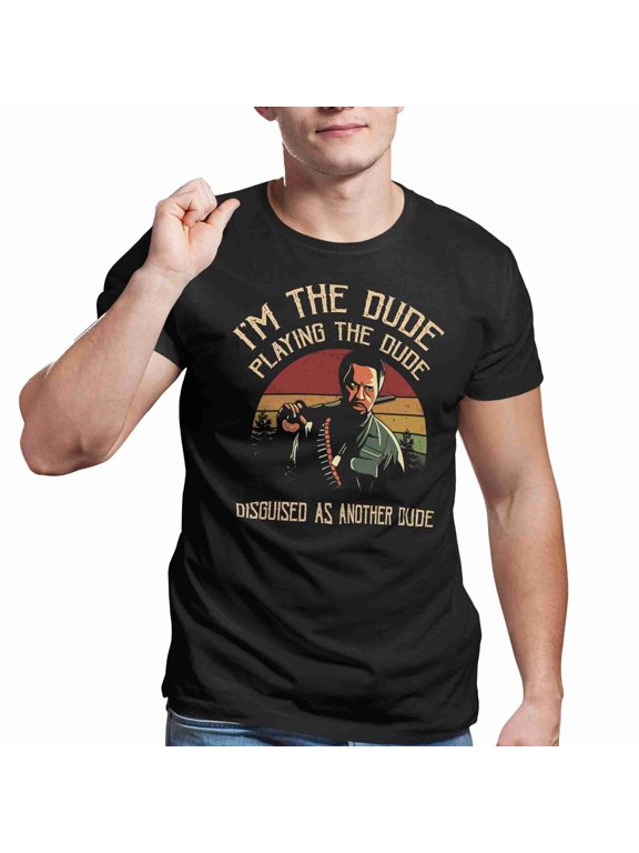 Tropic Thunder Kirk I'm The Dude Playing The Dude Tree Vintage Unisex T-Shirt