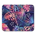 thumbnail image 1 of Tropic Tropical Pattern Plants and Palm Leaves Jungle Leaf Mousepad Mouse Pad Mouse Mat 9x10 inch, 1 of 3