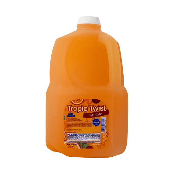 Tropic Twist Smooth Passion Fruit No Pulp Juice 120 oz, Plastic Bottle Refrigerated