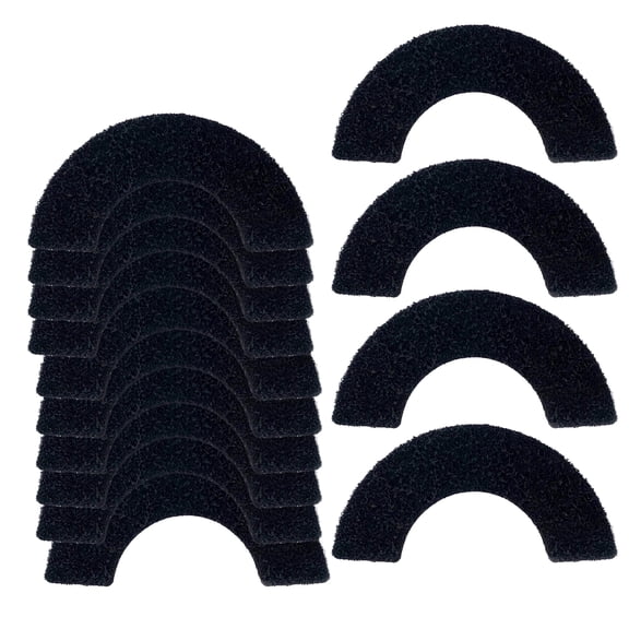TropicAqua Cat Litter Box Charcoal Filters for LR 4 Models Replacement Carbon Odor Filters (Pack of 14)