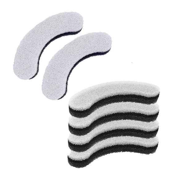 TropicAqua Cat Water Fountain Sponge Filters, Replacement Foam Filters Compatible with WF050 WF100 Pet Dog Drinking Fountain (Pack of 6)