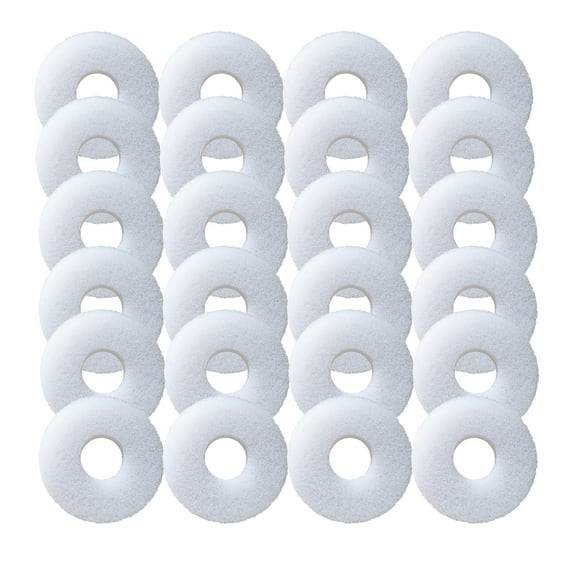 TropicAqua Foam Filter Pads for Biorb Service Kit Replacement Aquarium Bio Sponge (Pack of 24)