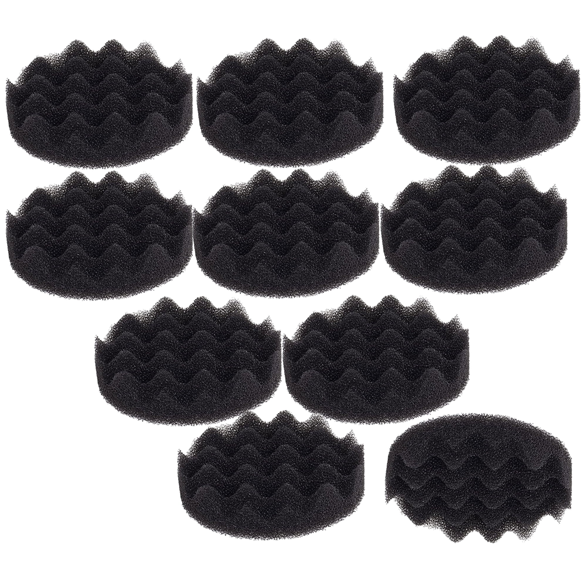 TropicAqua Replacement Aquarium Bio Foam Filter Pads Sponge Suitable for FX4 FX5 FX6 (Pack of 10)