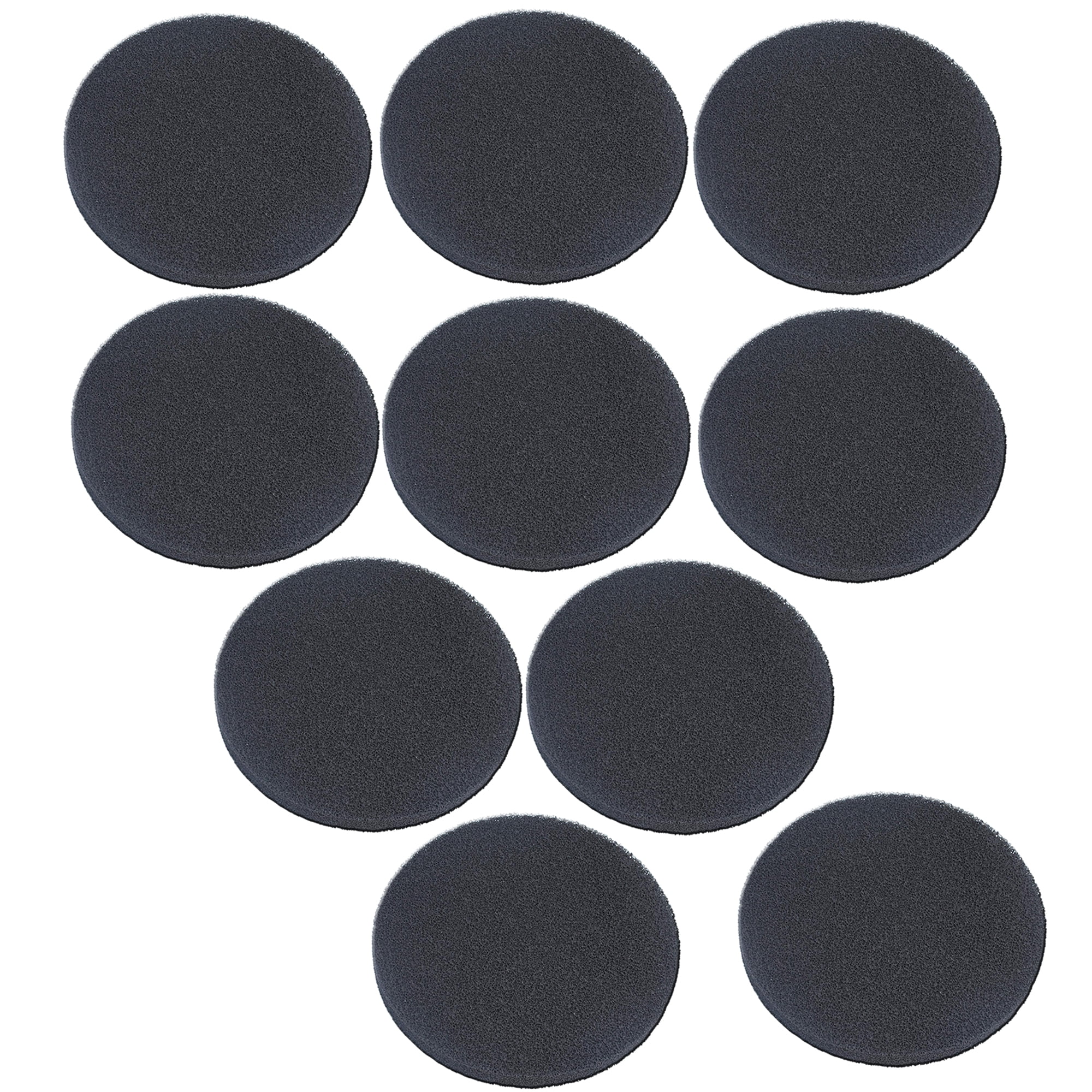 TropicAqua Replacement Aquarium Carbon Foam Filter Pads Sponge Suitable for FX4 FX5 FX6 (Pack of 10)
