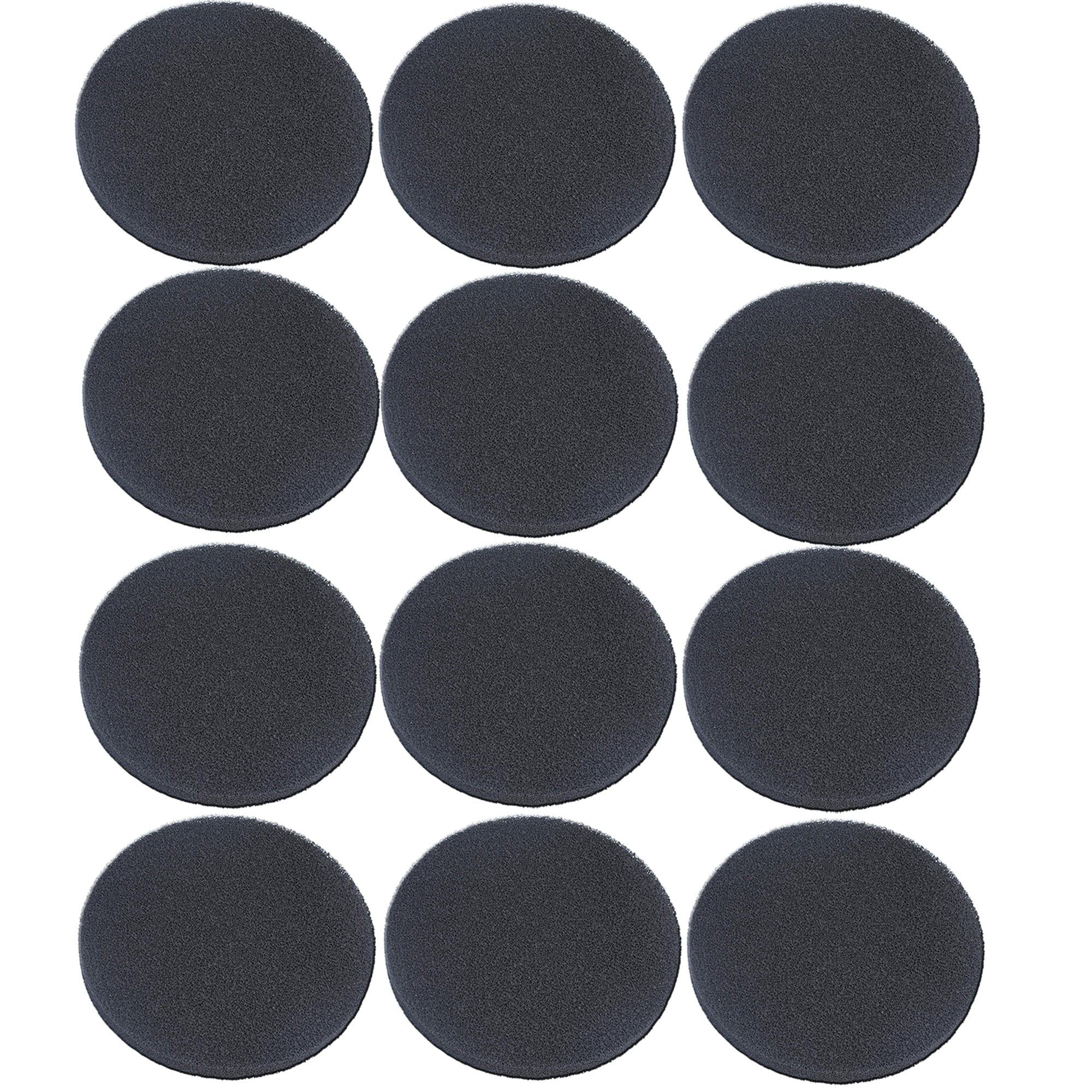 TropicAqua Replacement Aquarium Carbon Foam Filter Pads Sponge Suitable for FX4 FX5 FX6 (Pack of 12)