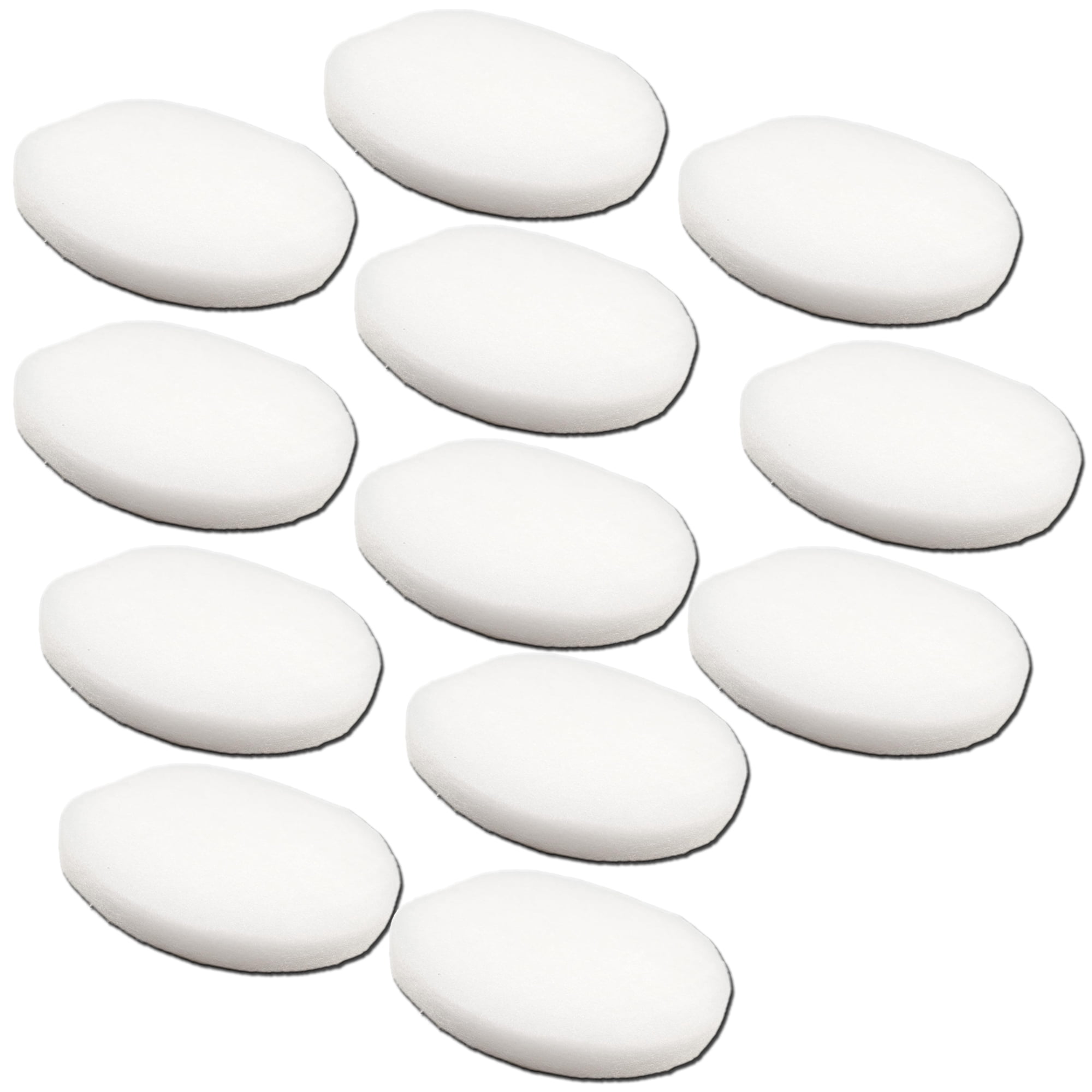 TropicAqua Replacement Aquarium Fine Filter Water Polishing Pads Sponge Suitable for FX4 FX5 FX6 (Pack of 12)
