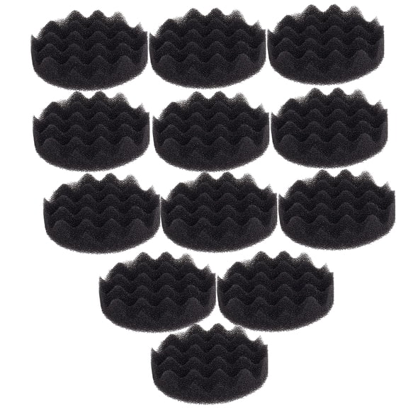 TropicAqua Replacement Aquarium Bio Foam Filter Pads Sponge Suitable for FX4 FX5 FX6 (Pack of 12)