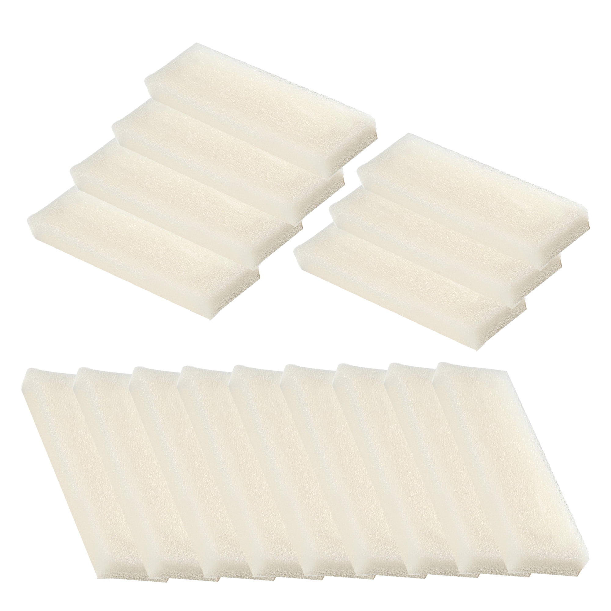 TropicAqua Replacement Aquarium Bio Sponge Foam Filter Pads Suitable for Fluval 204, 205, 206, 304, 305, 306 (Pack of 16)