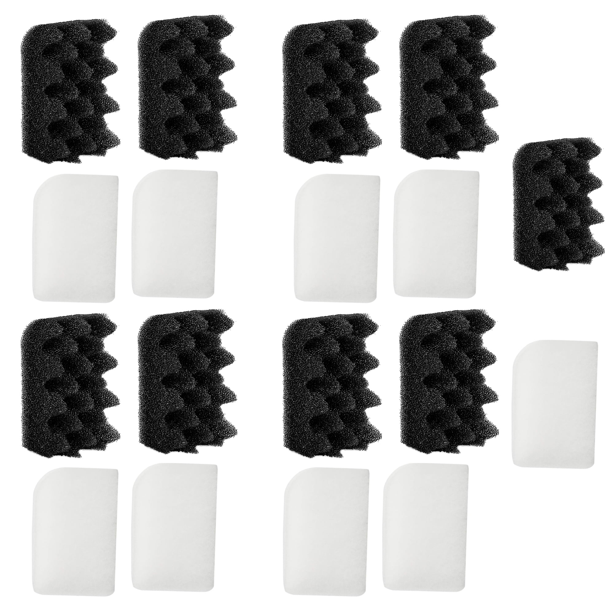 TropicAqua Replacement Aquarium Bio Sponge Foam Filter Water Polishing Pads Suitable for Fluval 304, 305, 306, 404, 405, 406 (Pack of 20)