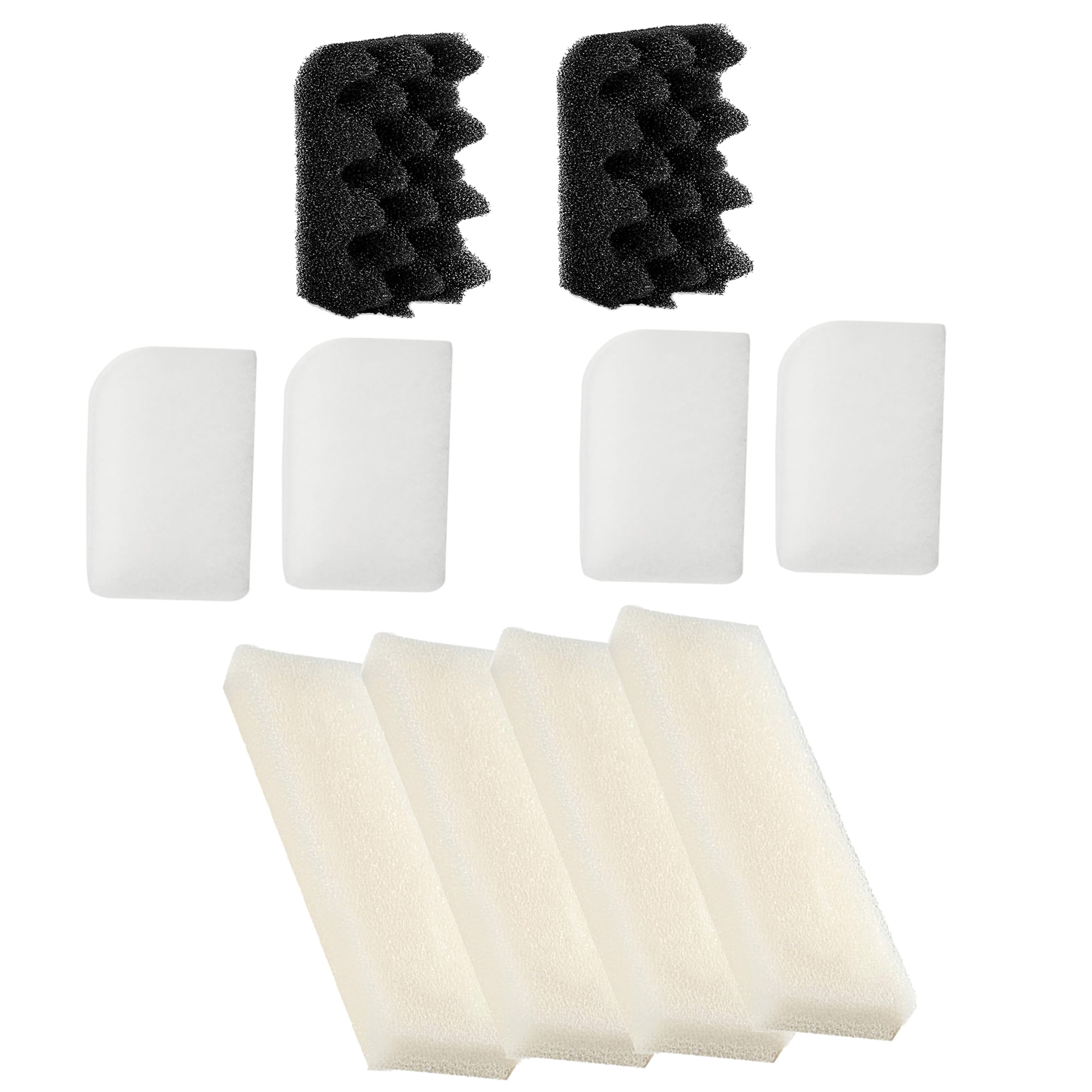 TropicAqua Replacement Aquarium Bio Sponge Foam Filter Water Polishing Pads Suitable for Fluval 304, 305, 306(Pack of 10)