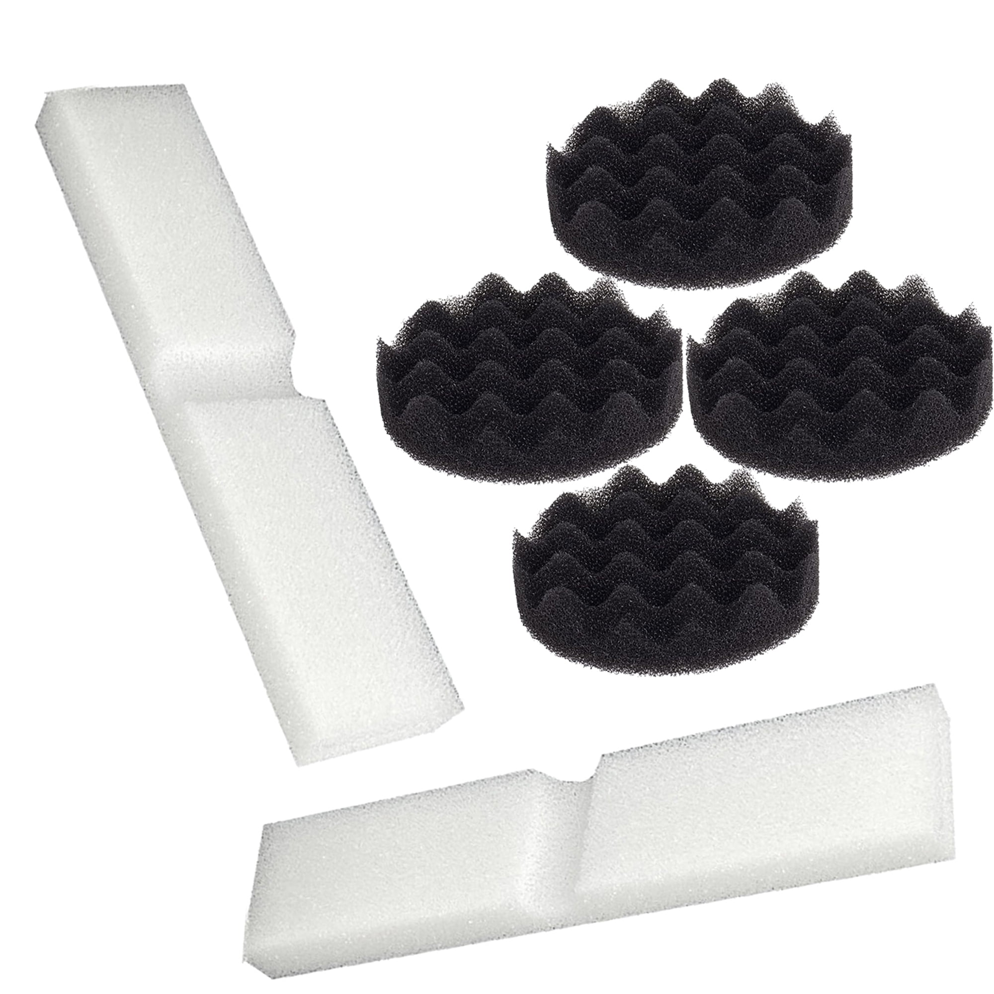 TropicAqua Replacement Aquarium Bio Sponge Foam Insert Filter Pad Suitable for FX4 FX5 FX6 (Pack of 6)