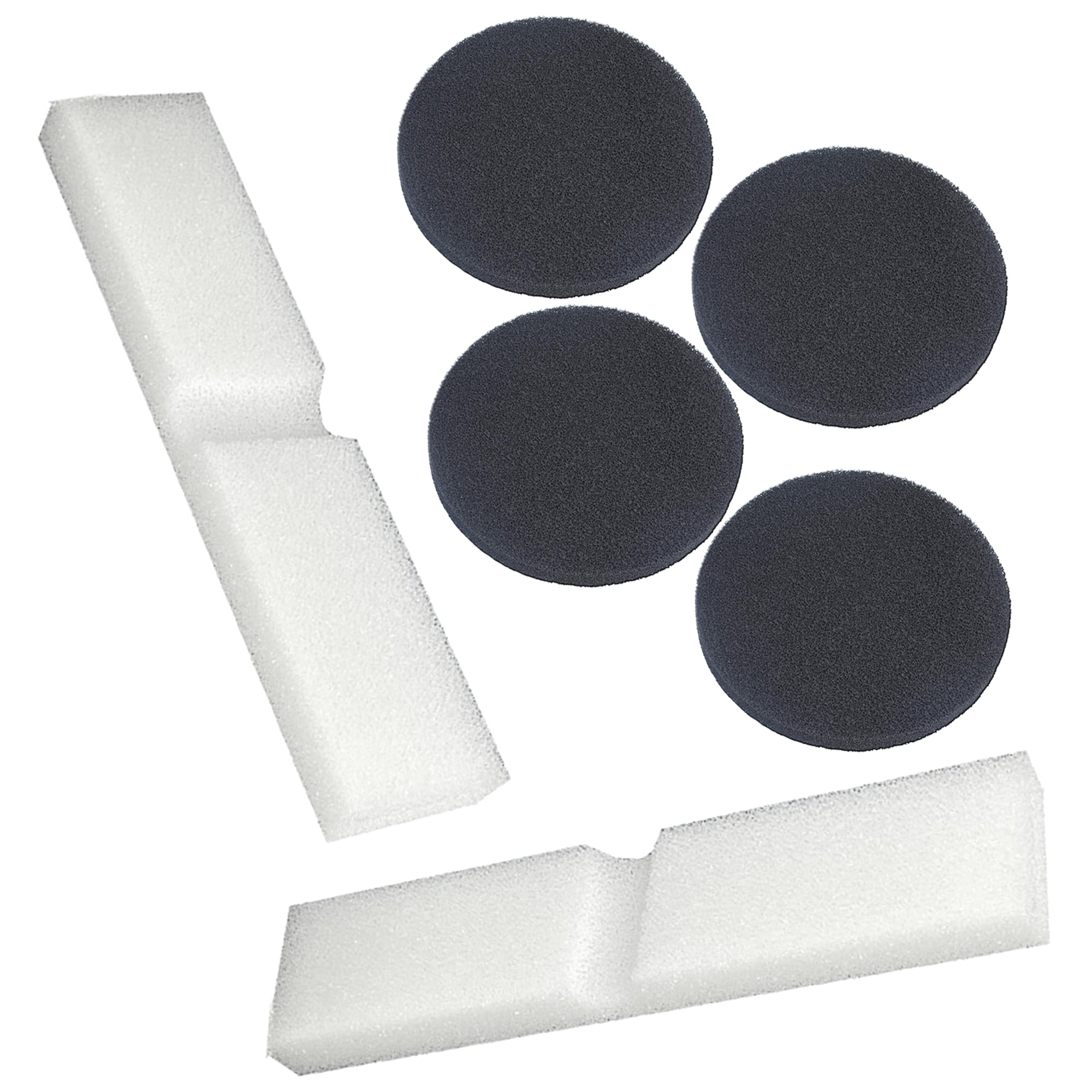 TropicAqua Replacement Aquarium Carbon Filter Pads Bio Sponge Foam Insert Suitable for FX4 FX5 FX6 (Pack of 6)