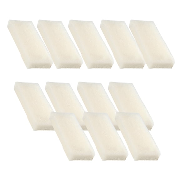 TropicAqua White Foam Filter Pads Replacement Suitable for Fluval 104, 105, 106, 204, 205, 206 Canister Filter Aquarium Bio Sponge(Pack of 10)