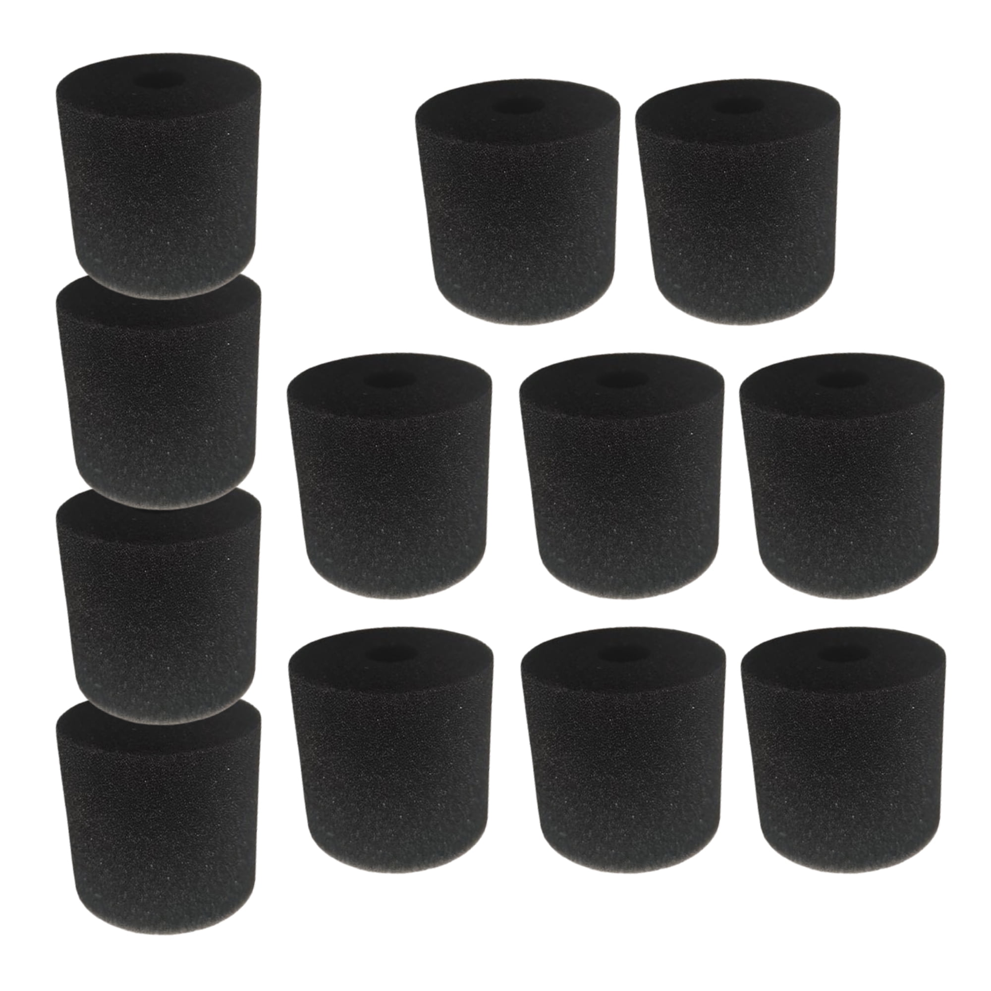 TropicAqua Foam Filter Pads Replacement Compatible with Bio Master 250 350 600 Aquarium Bio Sponge (Pack of 12)
