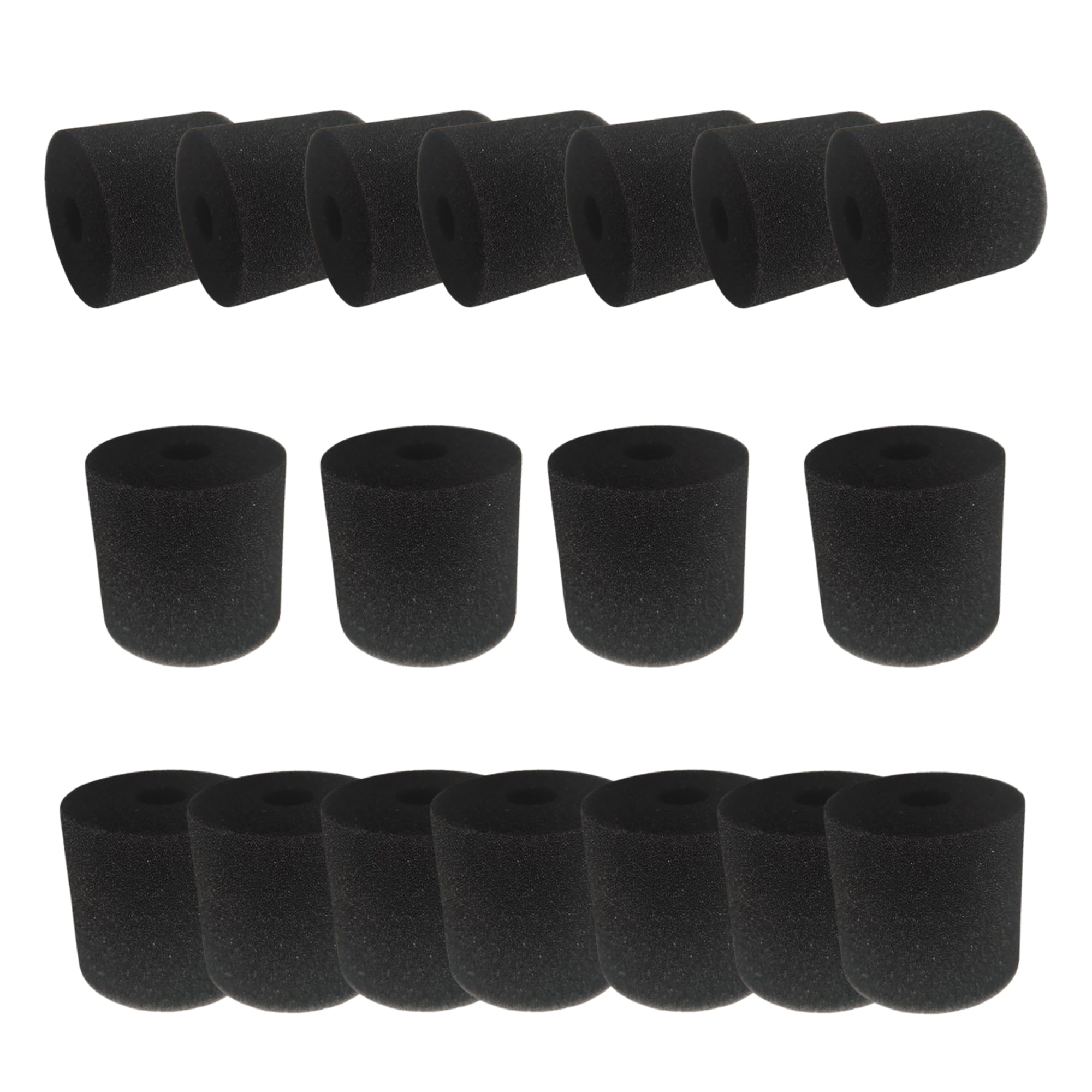 TropicAqua Foam Filter Pads Replacement Compatible with Bio Master 250 350 600 Aquarium Bio Sponge (Pack of 18)