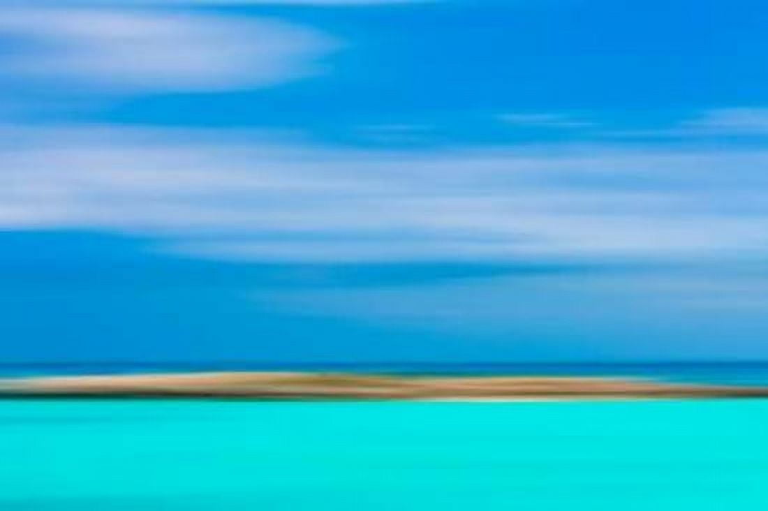 Tropical Abstract IX Canvas Art - Kathy Mahan (24 x 36)