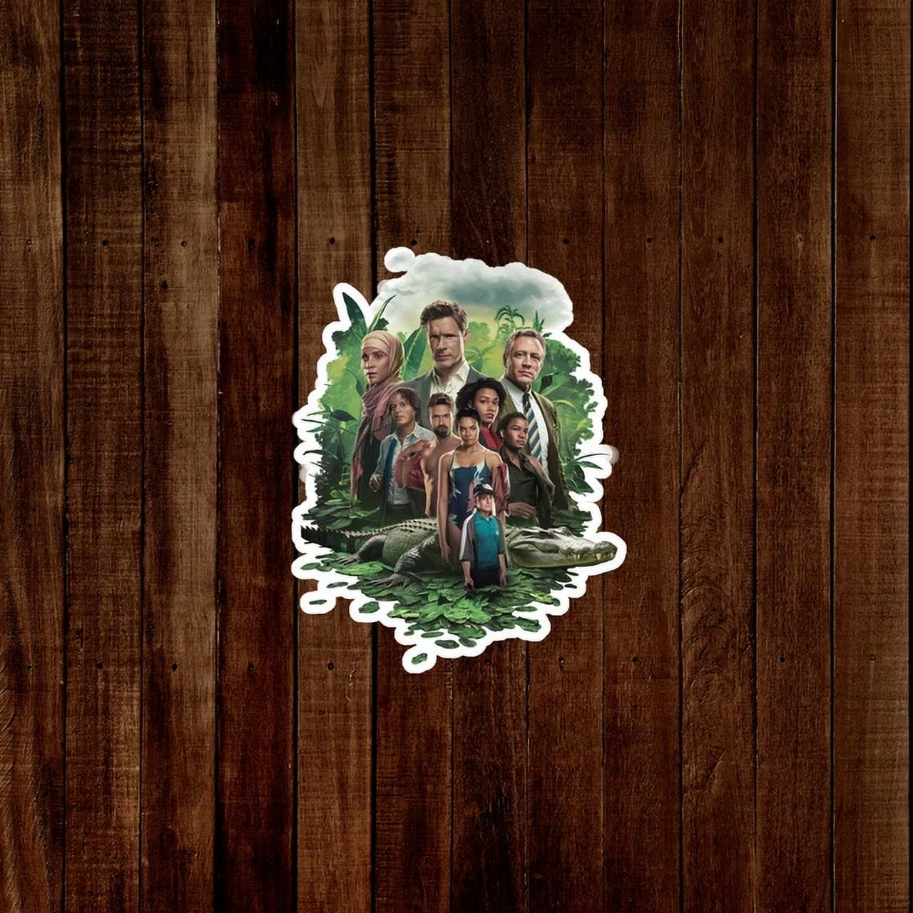 Tropical Action Adventure Tv Series Sticker - Fantasy Island Inspired ...