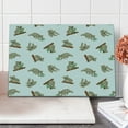 thumbnail image 1 of Tropical Animals Cutting Board, Koala Pattern Design Mammals of Nature Australian Animals, Decorative Tempered Glass Cutting and Serving Board, Large Size, White Grey, by Ambesonne, 1 of 5
