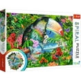 thumbnail image 1 of Trefl Red 1040 Piece Spiral Puzzle - Tropical animals, 1 of 5