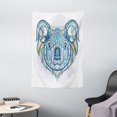 thumbnail image 1 of Tropical Animals Tapestry, Tribal Patterned Head of Koala with Asian Ornate Motifs Australian Icon Image, Wall Hanging for Bedroom Living Room Dorm Decor, 40W X 60L Inches, Blue, by Ambesonne, 1 of 2